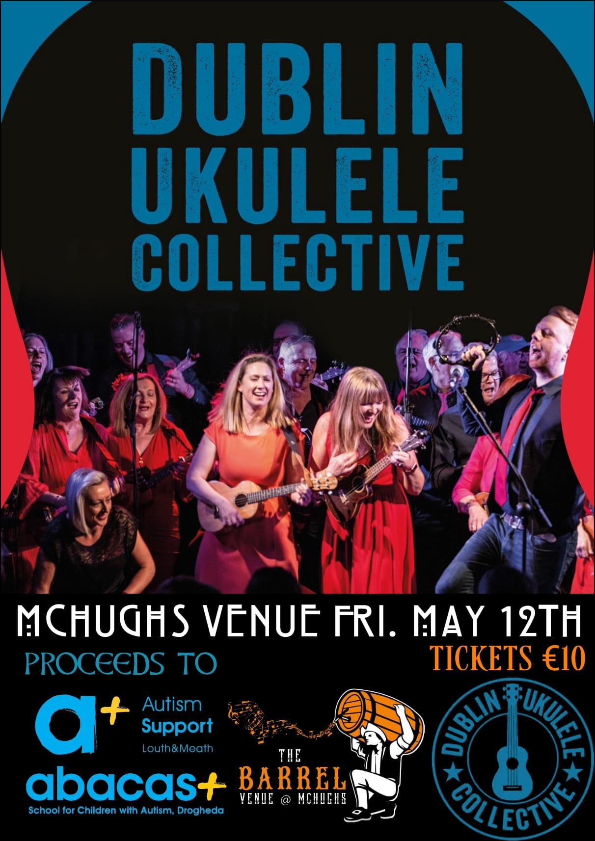 Poster for Dublin Ukulele Collective